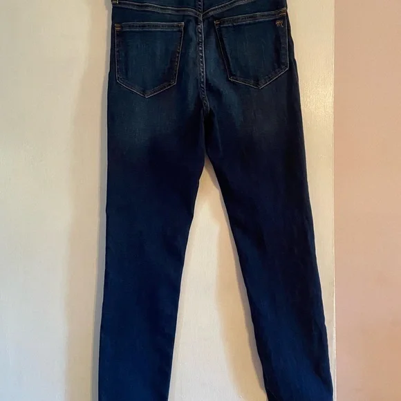 🎉Host Pick🎉 Madewell 9” Mid-Rise Skinny Jeans‎ Size 25 w/ 5 pockets & stretch - Picture 7 of 10